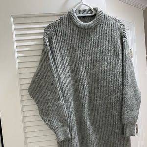 Zara gray long sweater